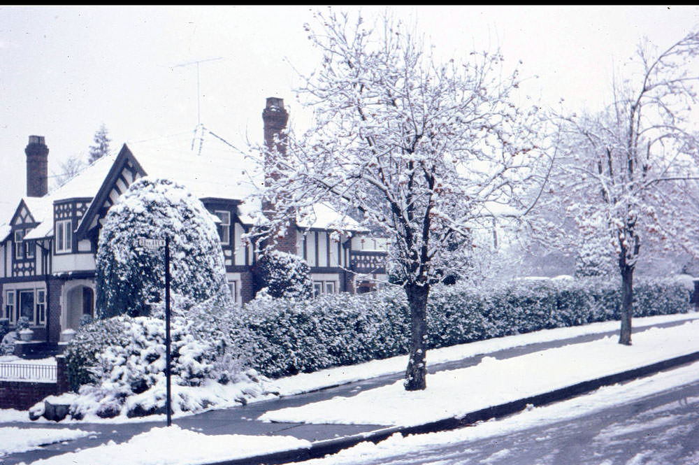 8th and Angus Streets, Vancouver, 1960