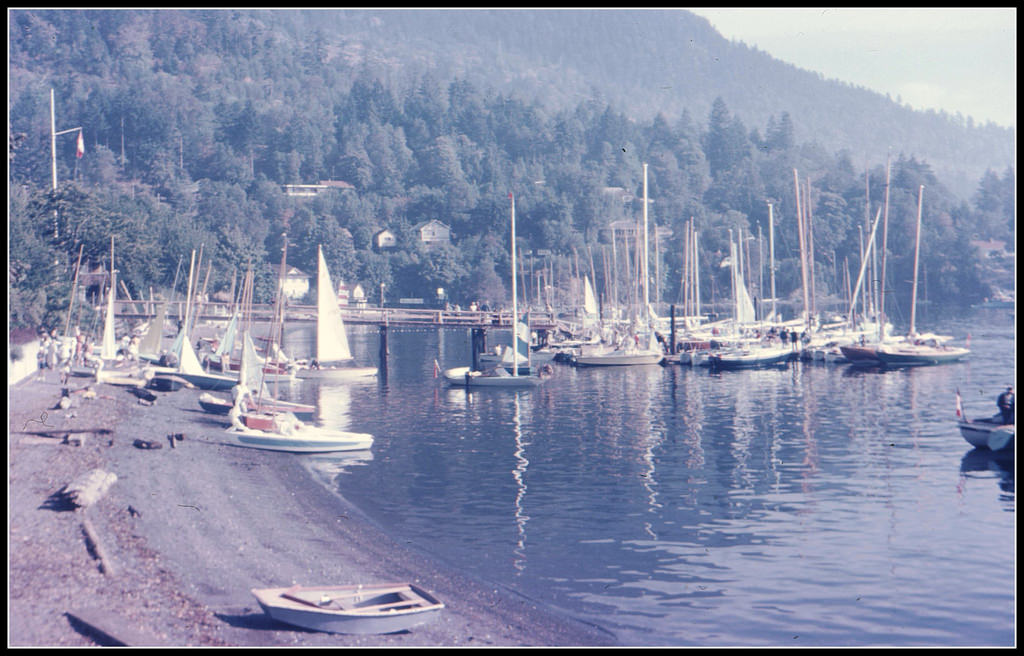 Deep Cove Yacht Club, Vancouver, 1966