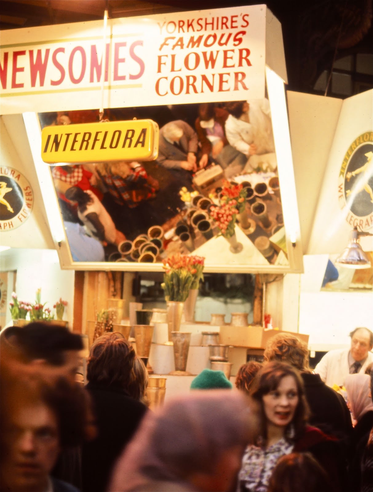 Newsome's Famous Flower Corner in the Indoor Market.