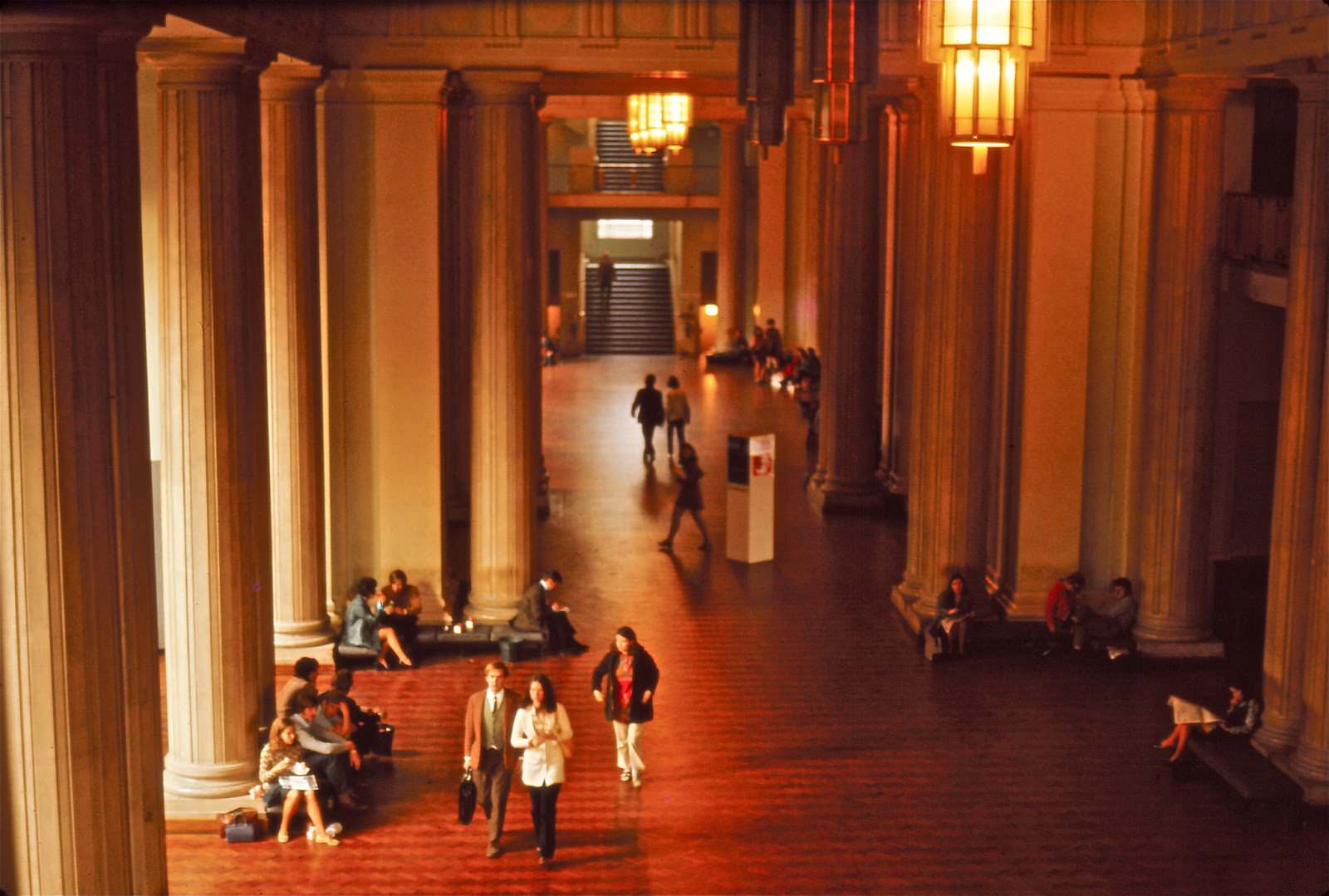 The halls of academe, Leeds University.