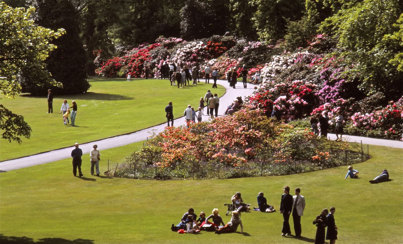 Temple Newsam, Whitsun, 1975.