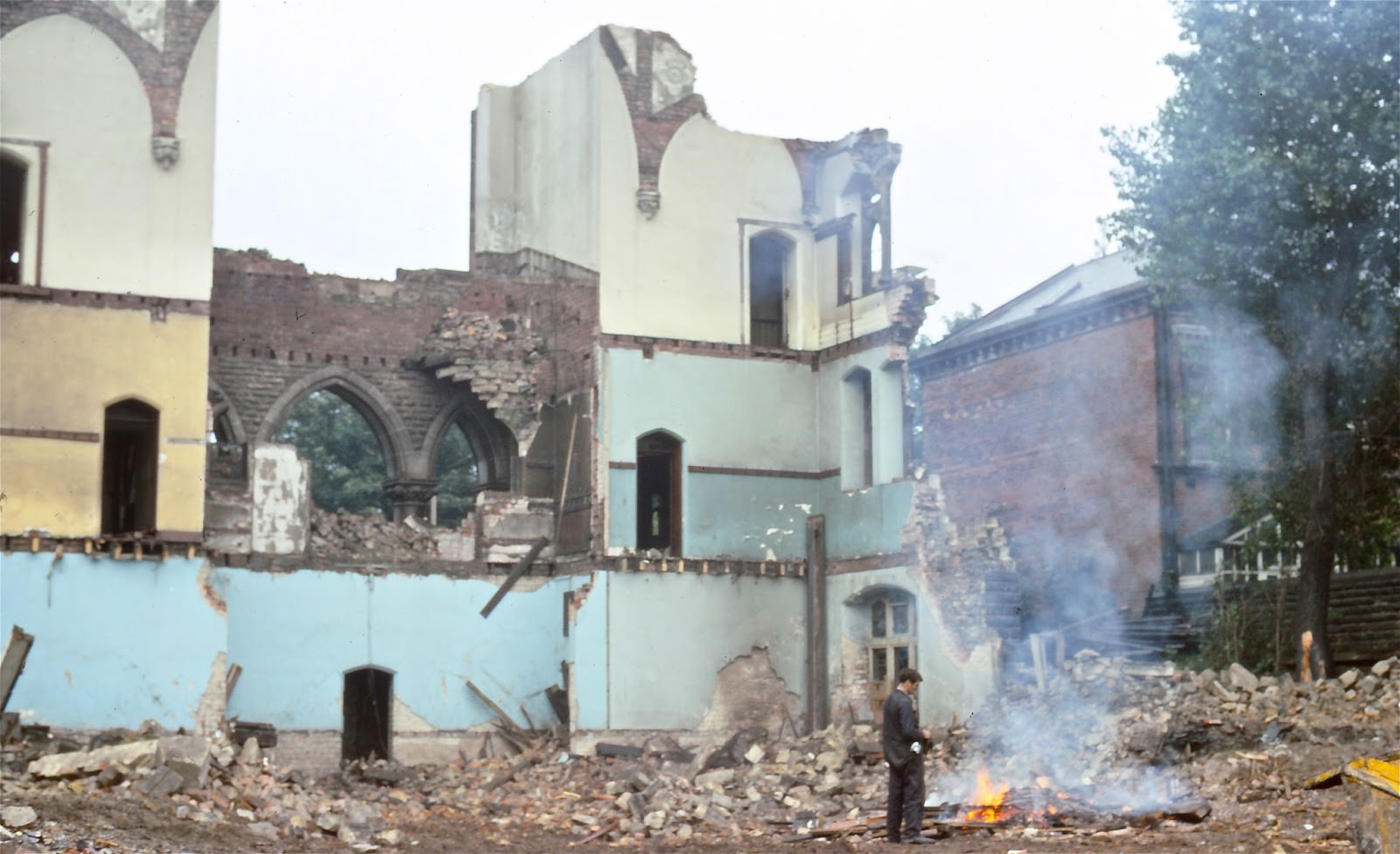 Church demolition.