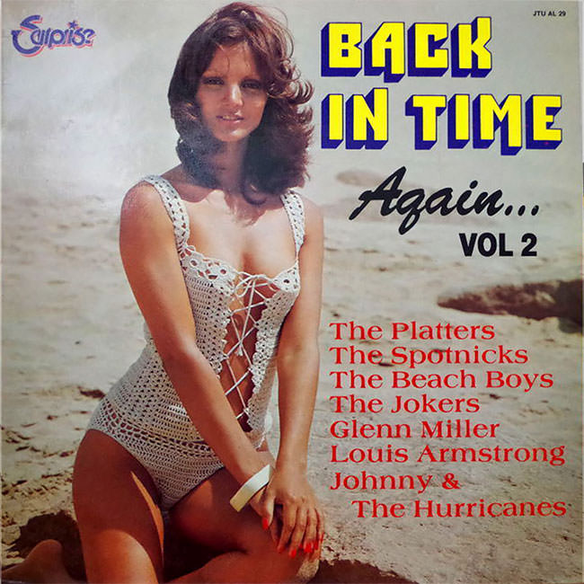 Bikinis On Record: Album Cover Featuring Beach Babes From 1960s-80s