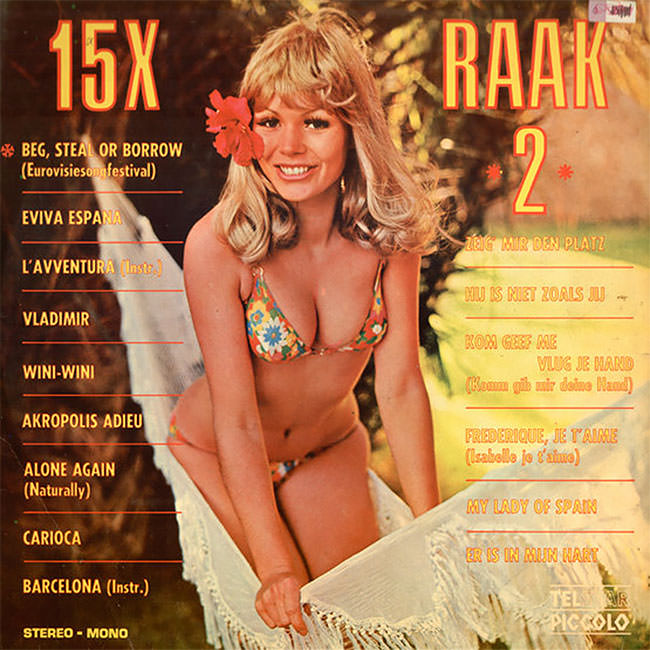 Bikinis On Record: Album Cover Featuring Beach Babes From 1960s-80s