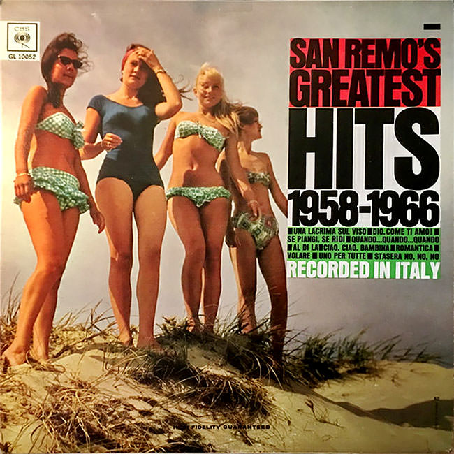 Bikinis On Record: Album Cover Featuring Beach Babes From 1960s-80s
