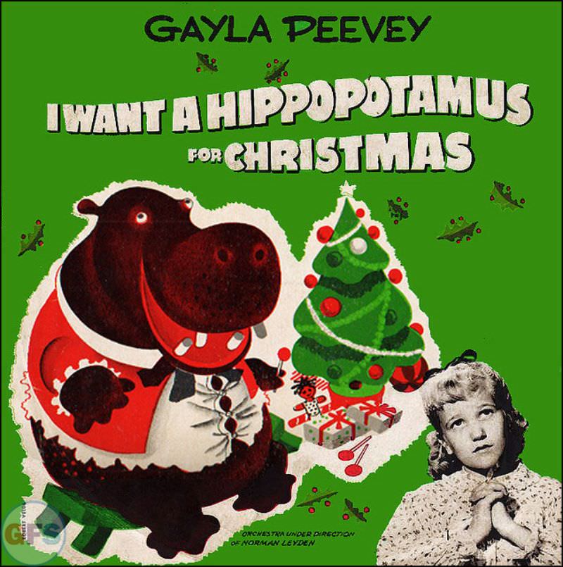 Gayla Peevey – I Want a Hippopotamus for Christmas (1953)