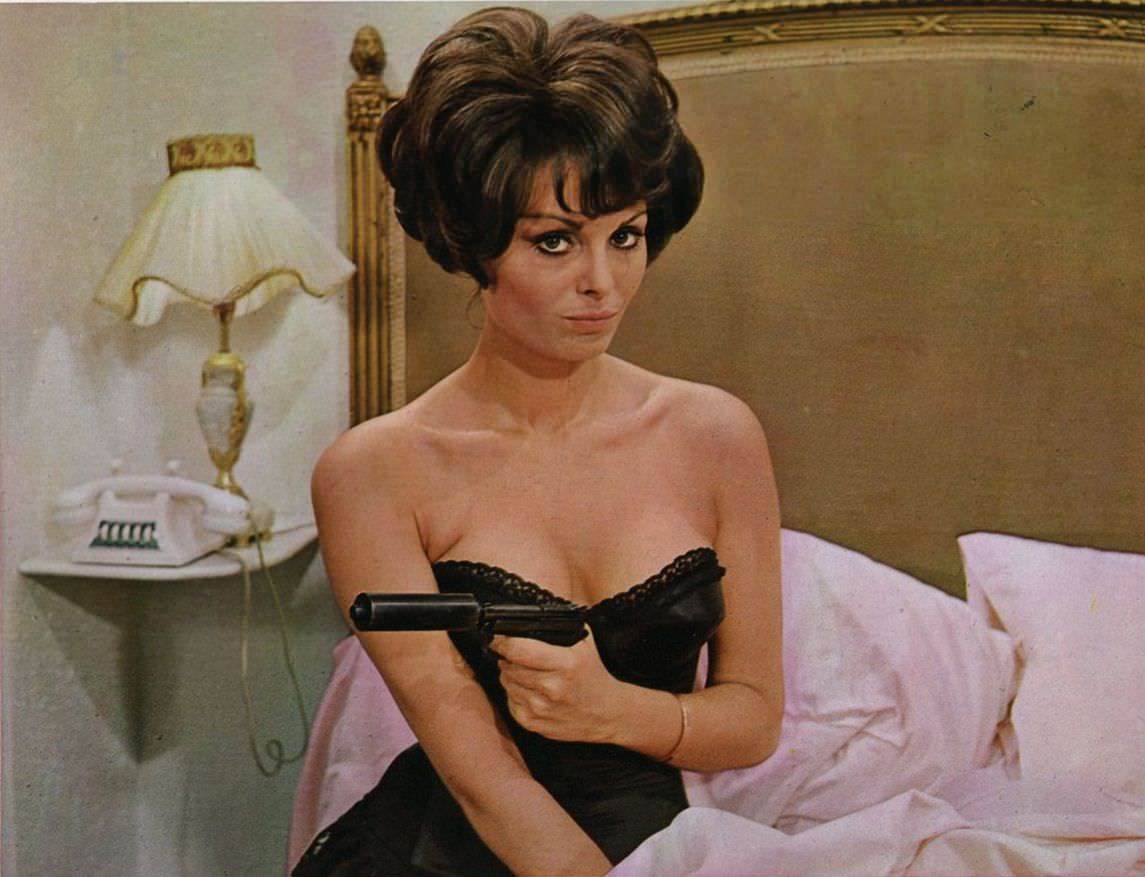 Daliah Lavi in The Spy with a Cold Nose (1966)