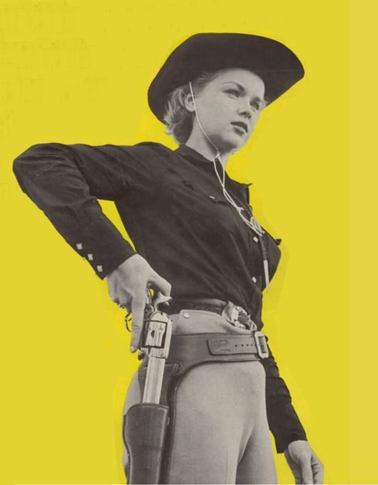 Anne Francis in The Hired Gun (1957)