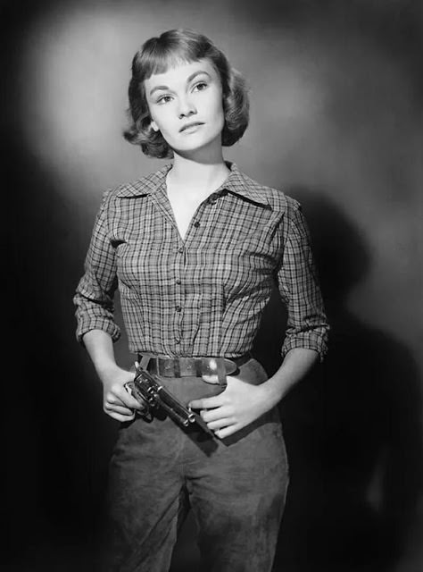 Gloria Talbot in The Oklahoman (1957)