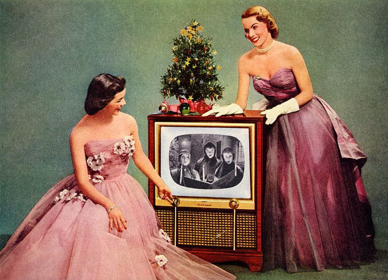 The Huntington. From an advertisement for Sylvania Radio and Television appearing in the December 8, 1952 issue of LIFE