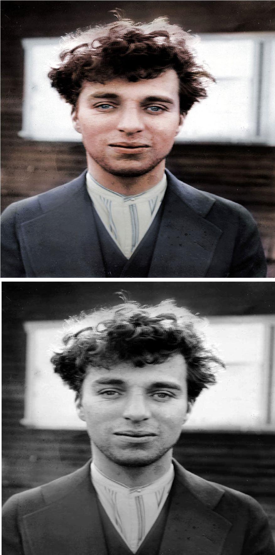 Charlie Chaplin at the Age of 27, 1916
