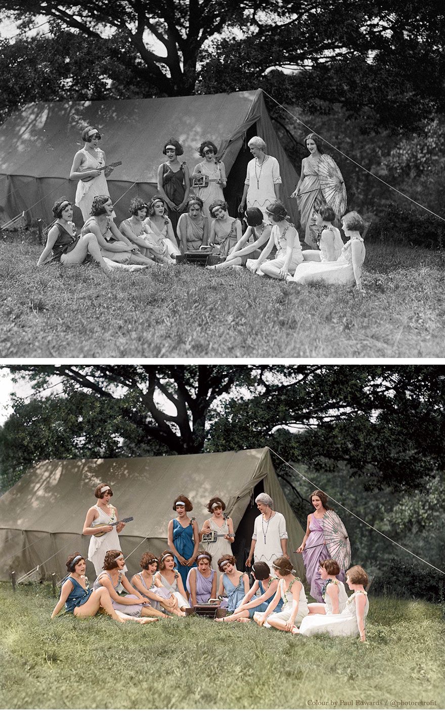 Dancers of the National American Ballet, 20 August 1924