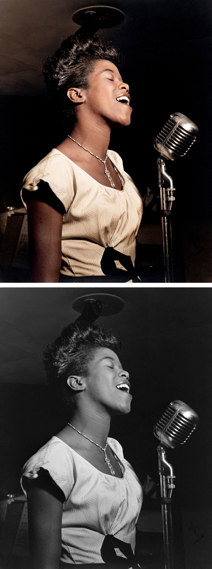 Performer Sarah Vaughan, ca 1946