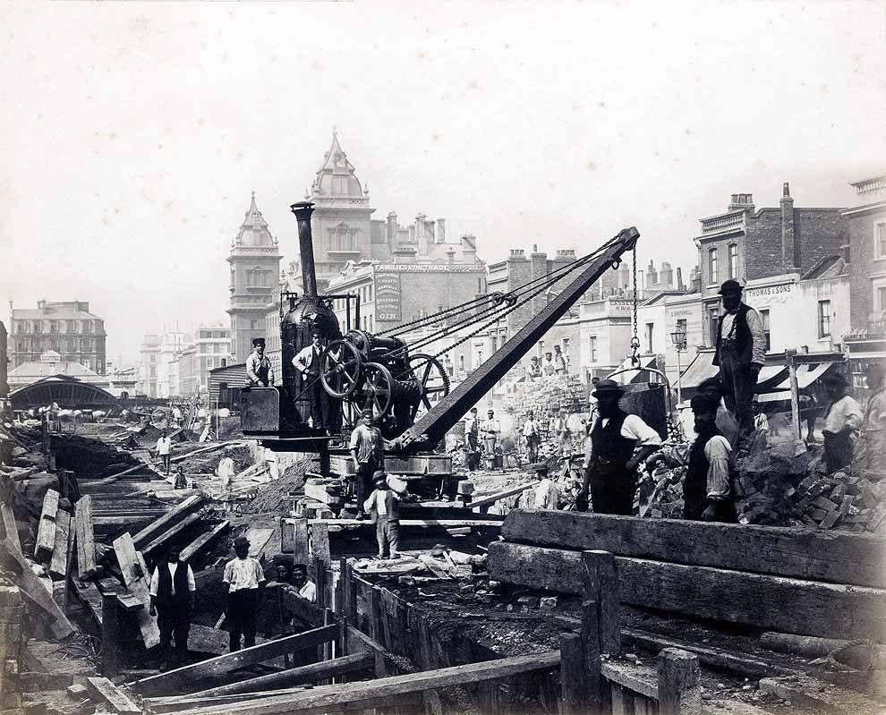 Building the Metropolitan District Railway, 1867