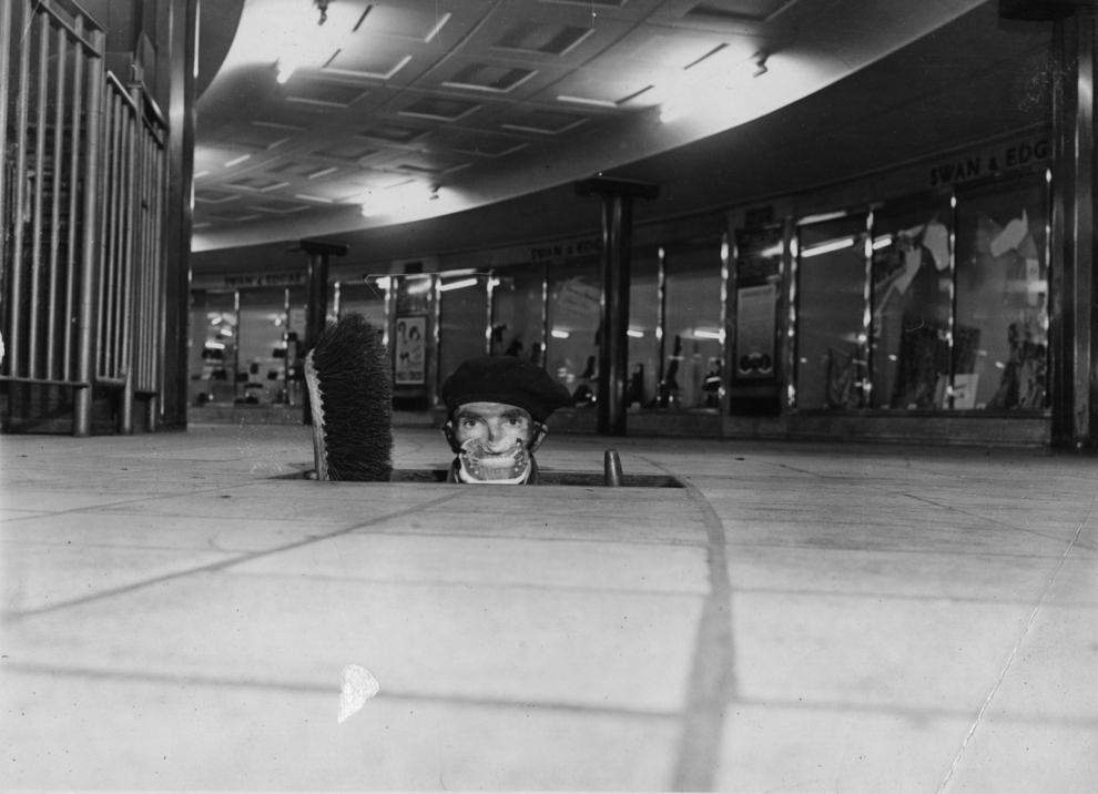 Tube cleaner, 1952.