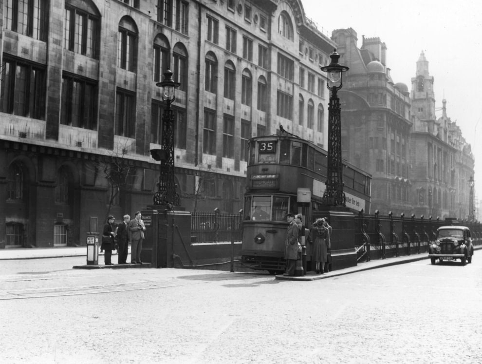 Kingsway Tram, 1952.