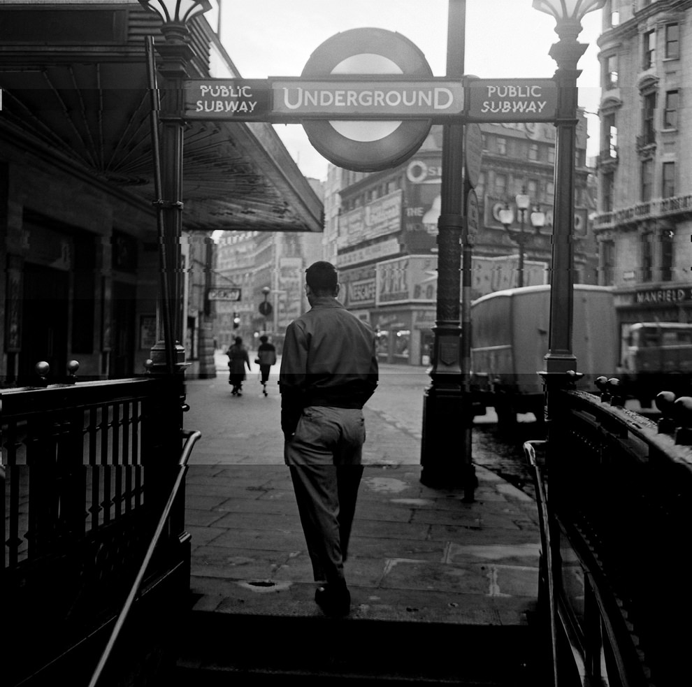 Downtown Soho, 1956.