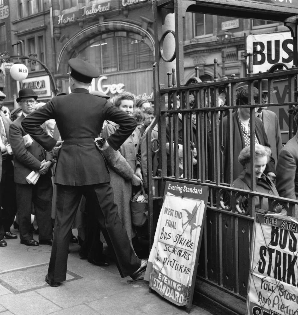 Bus strike, 1958.