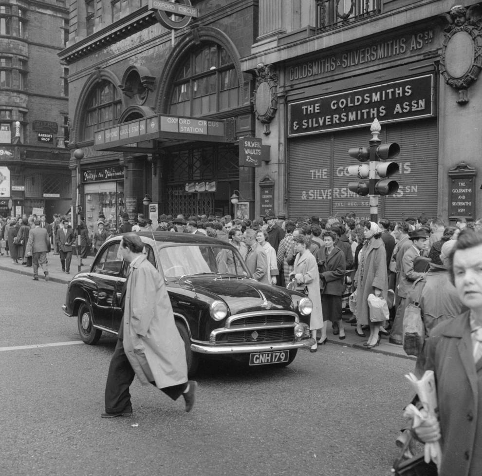 Oxford Circus, 1958.