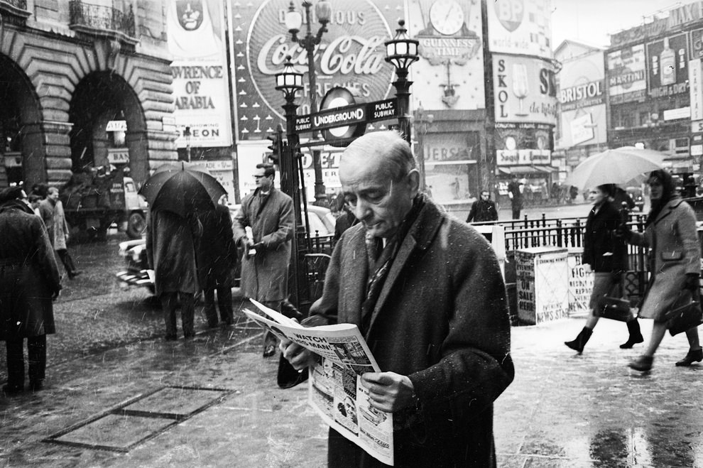 Frenchman in London, 1963.
