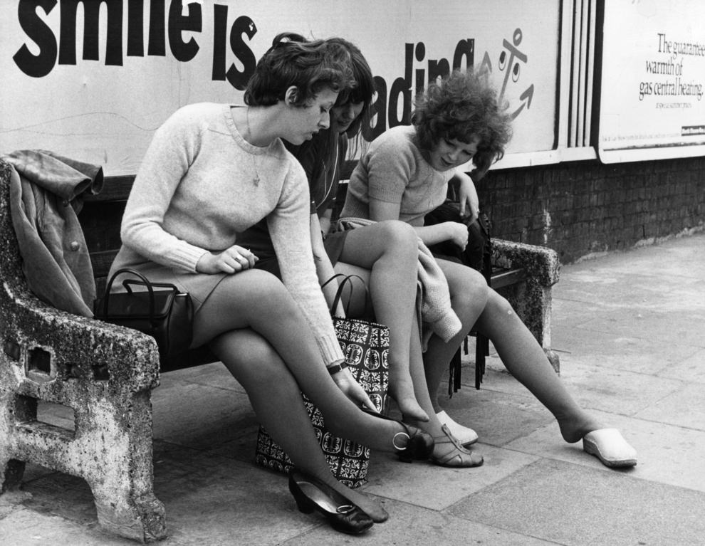 Foot sore, 1969.