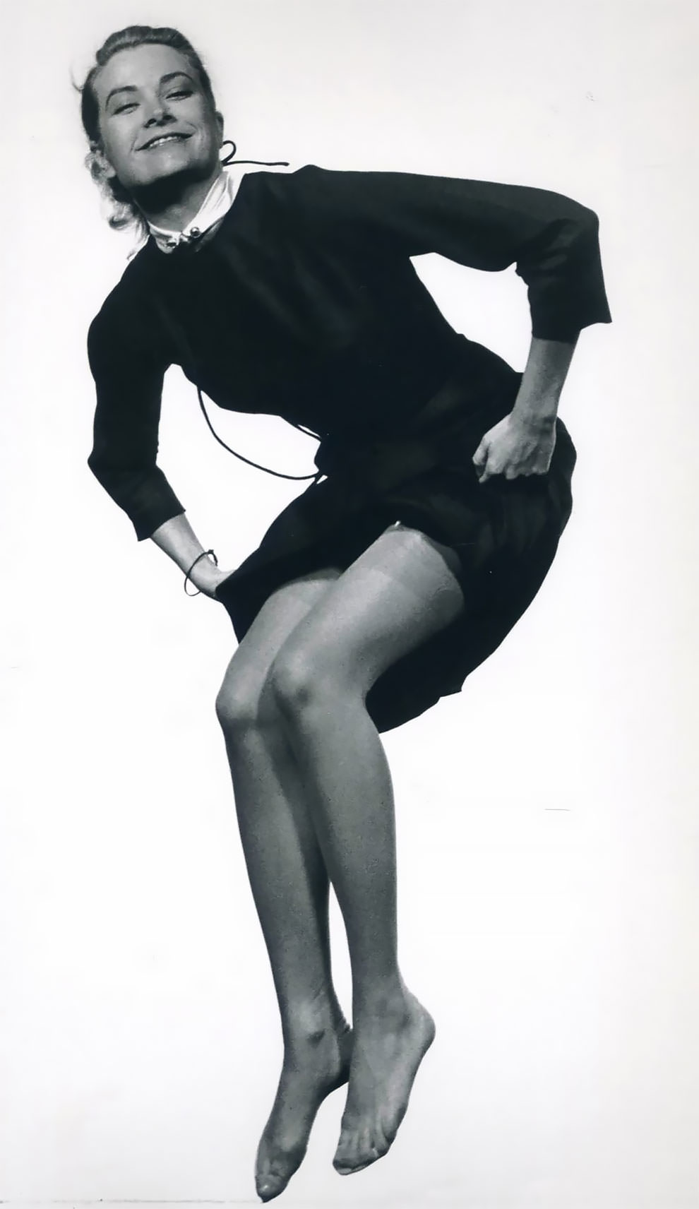 American actress, Princess consort of Monaco Grace Patricia Kelly, 1959.