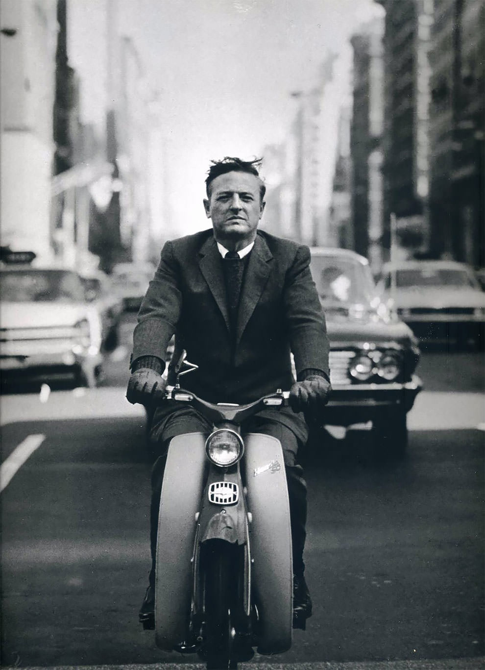 The American writer and editor William F. Buckley Jr. USA. New York City, 1967.