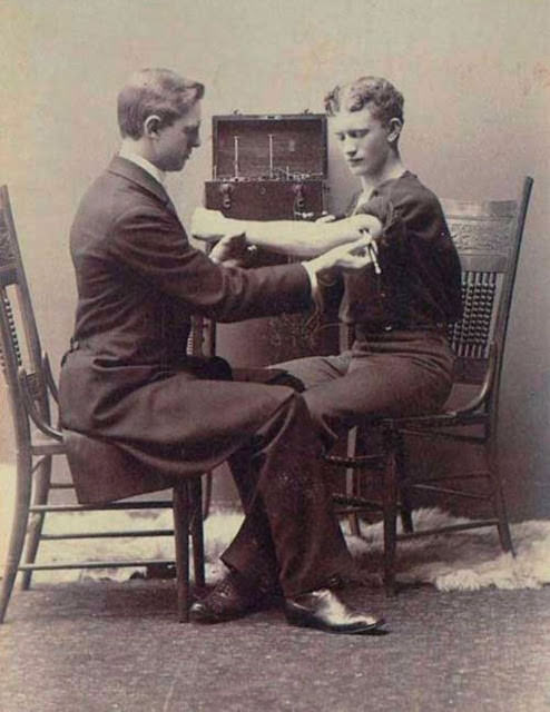 This is what a neurological exam looked like in 1884.
