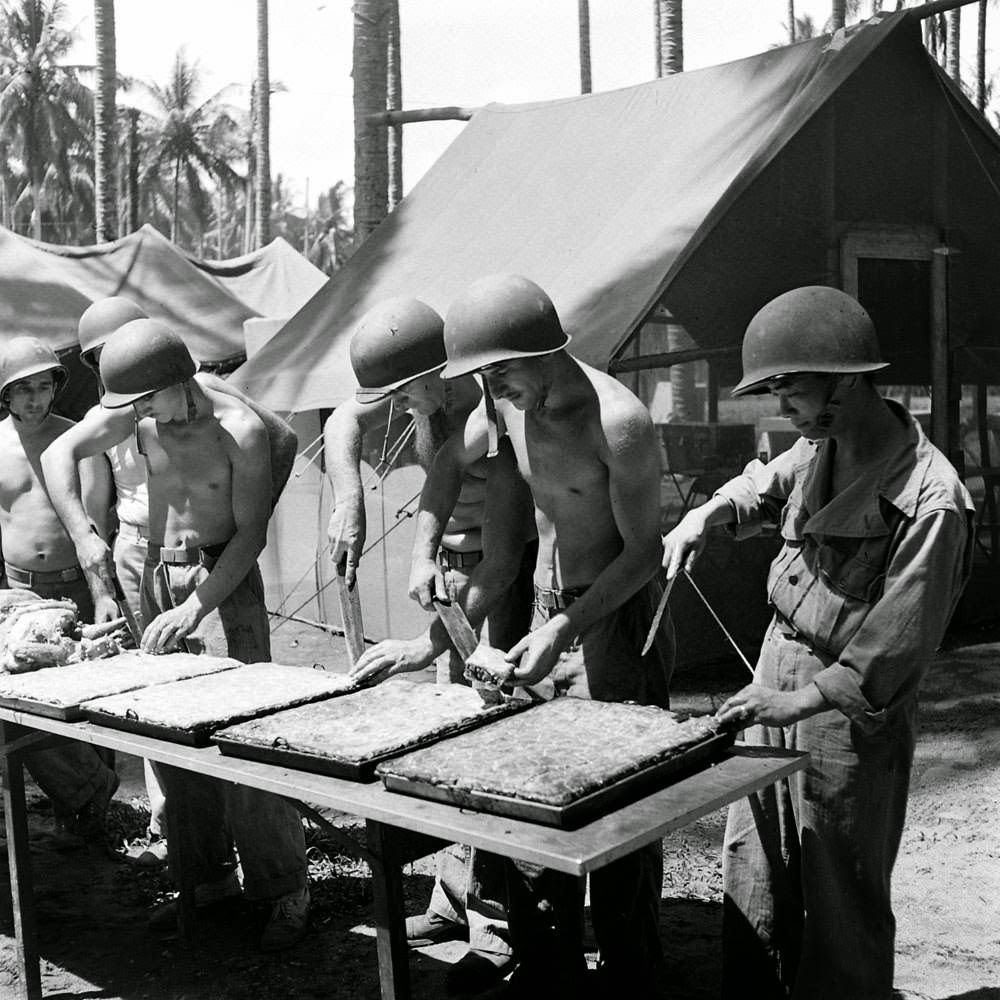 Wartime Christmas on Guadalcanal.