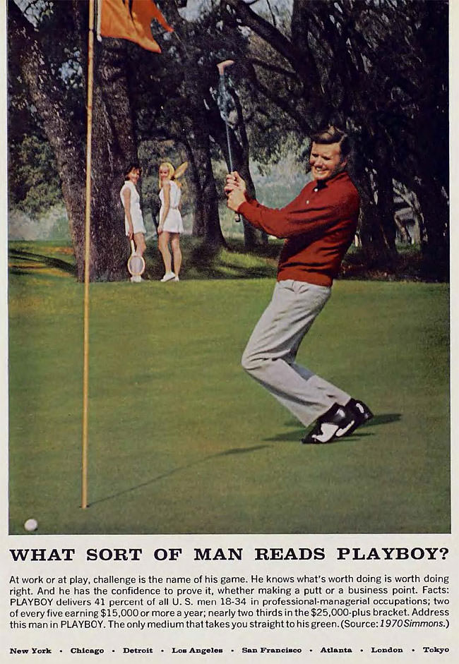 50+ Weird Vintage Ads Praising And Motivating Young Men Who Read Playboy
