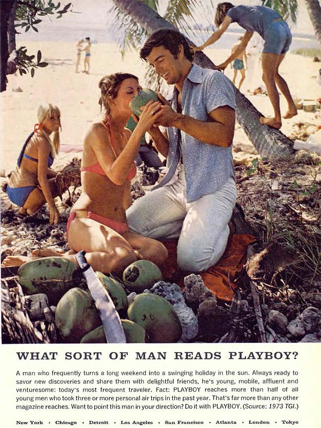 50+ Weird Vintage Ads Praising And Motivating Young Men Who Read Playboy