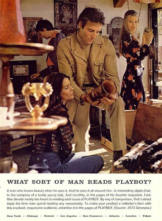50+ Weird Vintage Ads Praising And Motivating Young Men Who Read Playboy