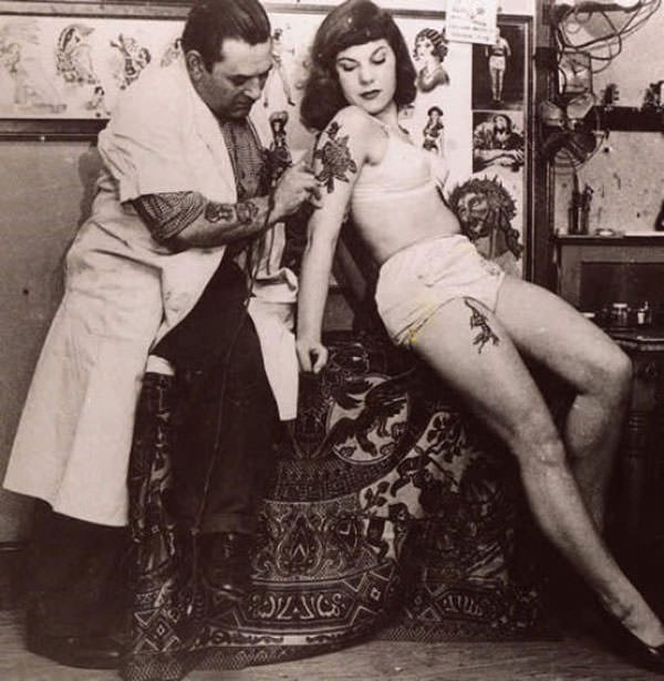 Just getting another tat, NBD, 1964.