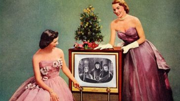 funny vintage Christmas ads
