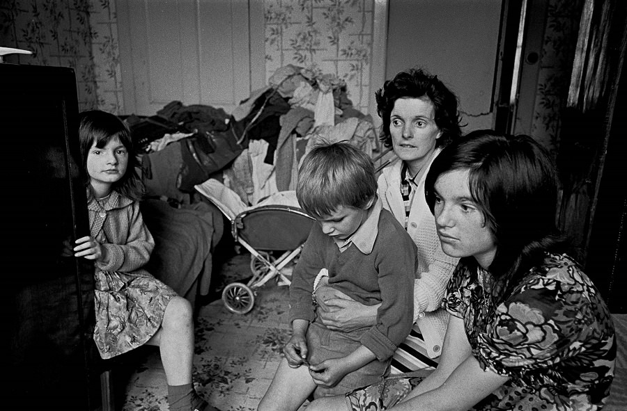Glasgow Slums everyday life