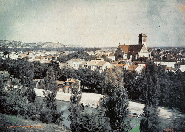 The First Colored Landscape Photograph, 1877