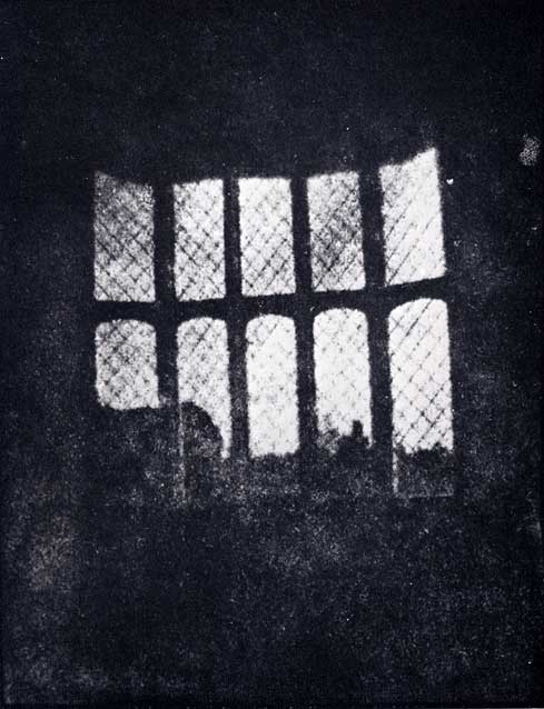 The first negative photograph, 1835