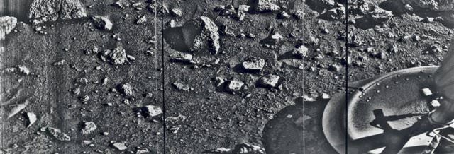 The First Photograph from Mars, 1976