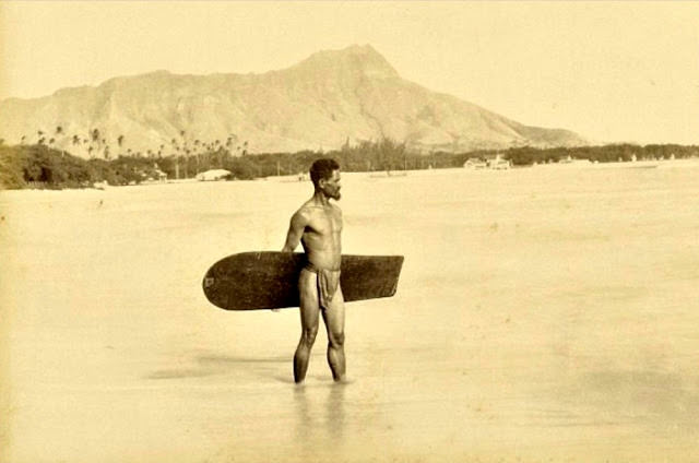 This Is the First Known Photograph Ever Taken of a Surfer, 1890