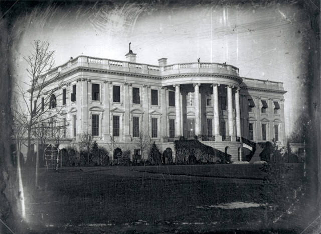 The Earliest Known Photograph of White House, 1846