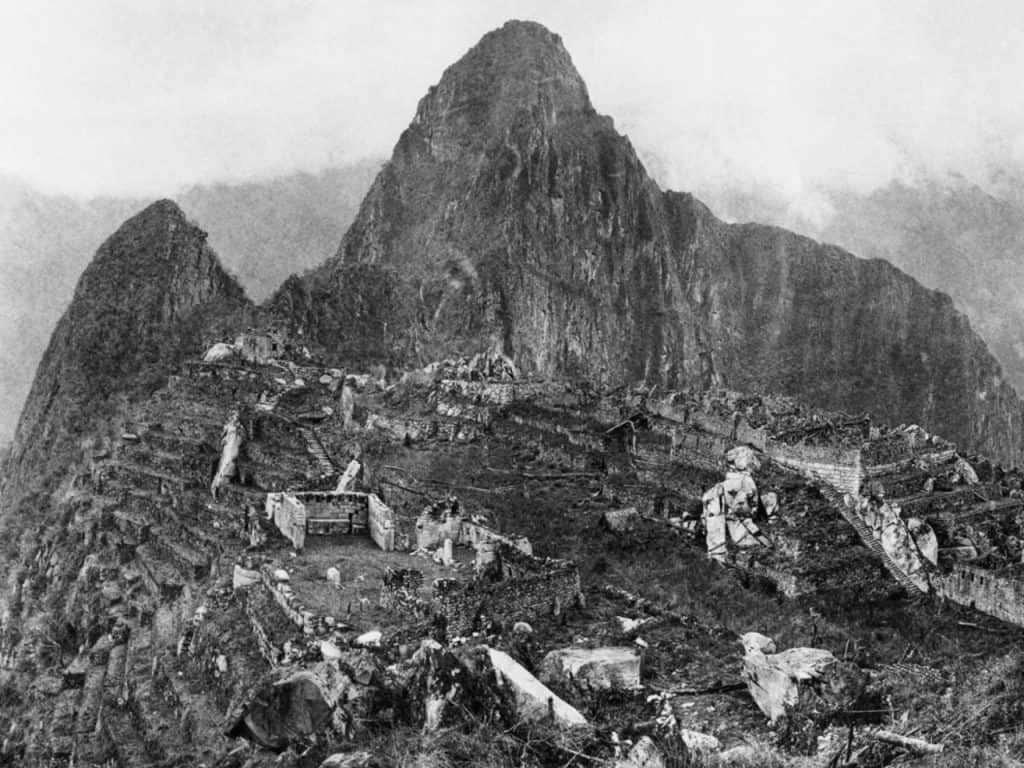 First Photo Machu Picchu, 1911