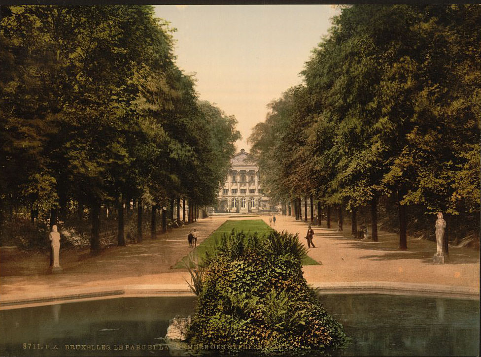 Chamber of Representatives, Brussels, 1890s