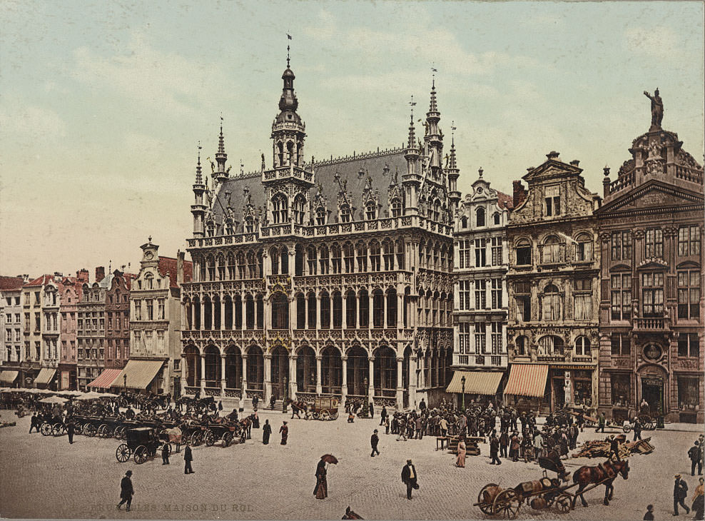 King's House, Brussels, 1890s