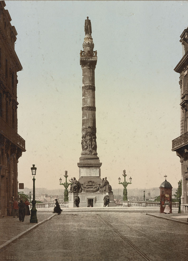 Congress column, Brussels, 1890s