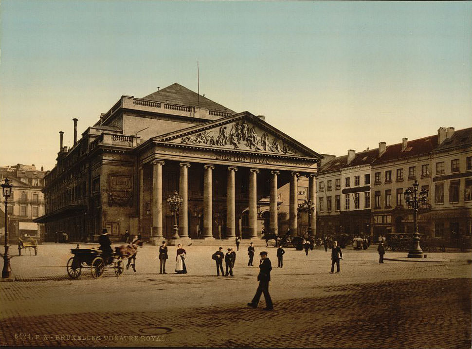 Royal Theatre, Brussels, 1890s
