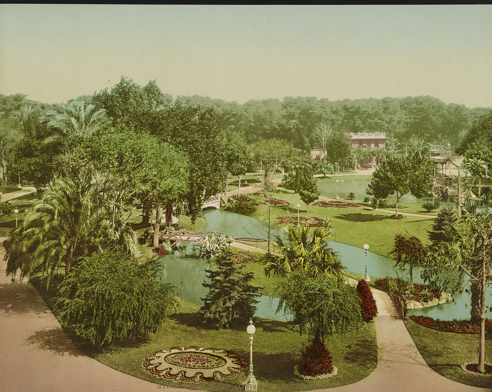 Prince Hussein Garden, Cairo, 1890s