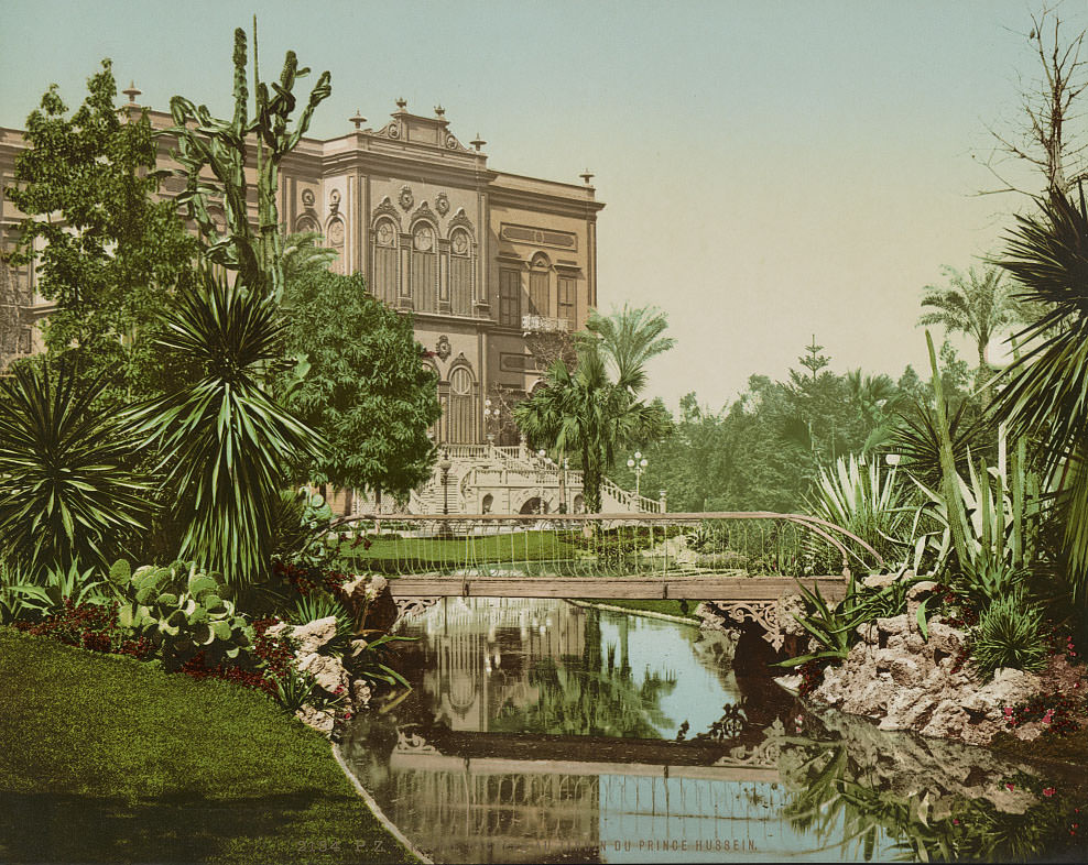 Cacti in Prince Hussein Garden, Cairo, 1890s