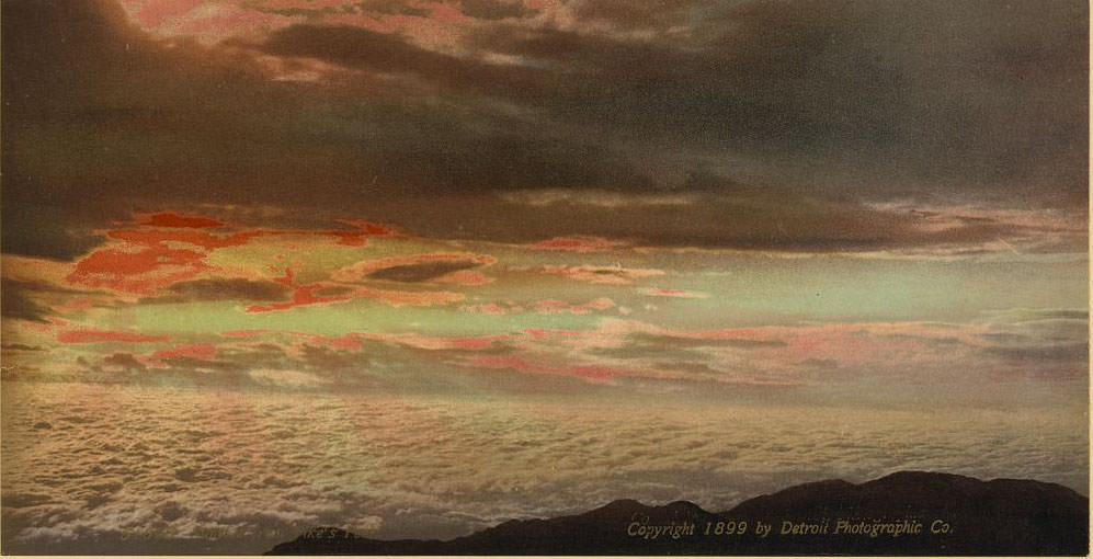 Sunrise from Pike's Peak, 1890s
