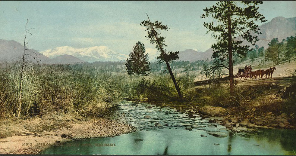 Upsilon Peak, Estes' Park, 1890s