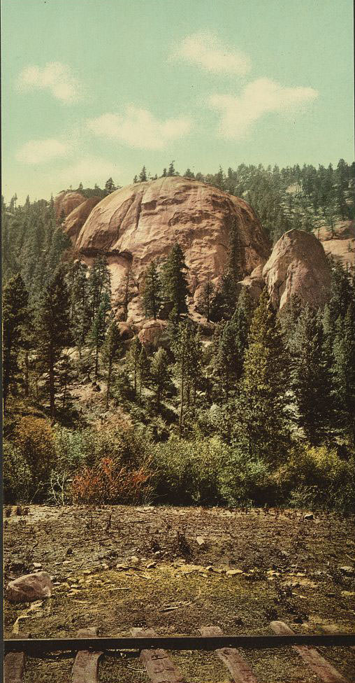 Dome Rock, Platte Canon [Cañon], 1890s